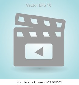 Design double in a movie vector picture