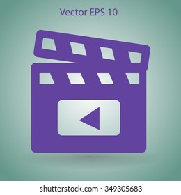 Design double in a movie vector picture