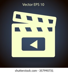 Design double in a movie vector picture