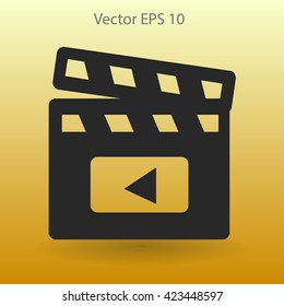 Design double in a movie vector picture