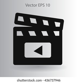 Design double in a movie vector picture