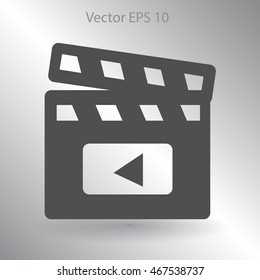 Design double in a movie vector picture
