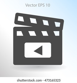 Design double in a movie vector picture