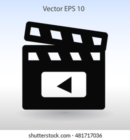 Design double in a movie vector picture