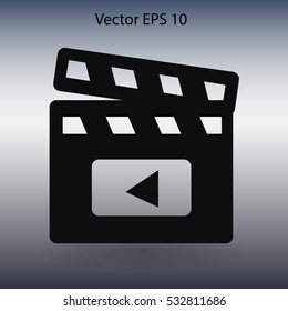 Design double in a movie vector picture