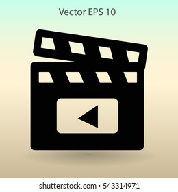 Design double in a movie vector picture