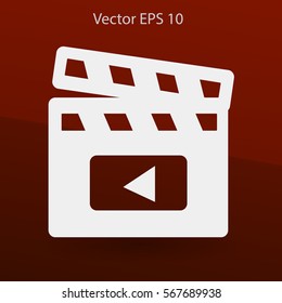 Design double in a movie vector picture