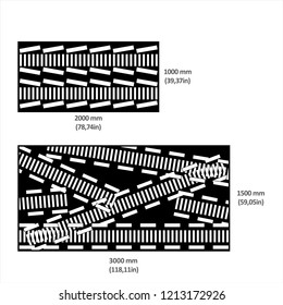 Design of drawings in vectorized files optimized for laser and CNC cutting. Decorative latticework for architecture, interiors, facades, shops, airports, stand and signage. Metal, hpl, composite y mdf