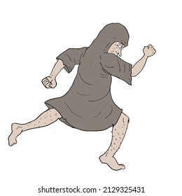 Design of druid running draw