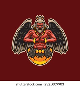 Design e sport Tengu vector