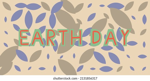 design with earth day concept.background for earth day.