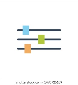 Design, Edit, Tool  Flat Color Icon. Vector icon banner Template. Vector Icon Template background