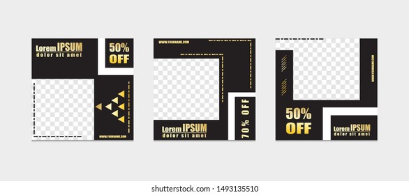 Design editable post templates. for marketing on social media. background, banners, leaflets, fyer.