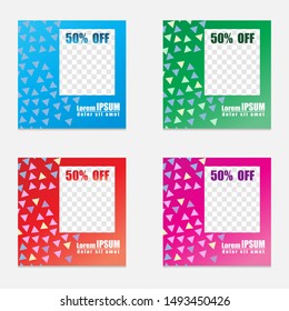 Design editable post templates. for marketing on social media. background, banners, leaflets, fyer.