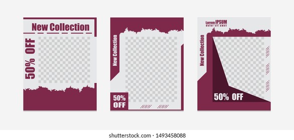 Design editable post templates. for marketing on social media. background, banners, leaflets, fyer.