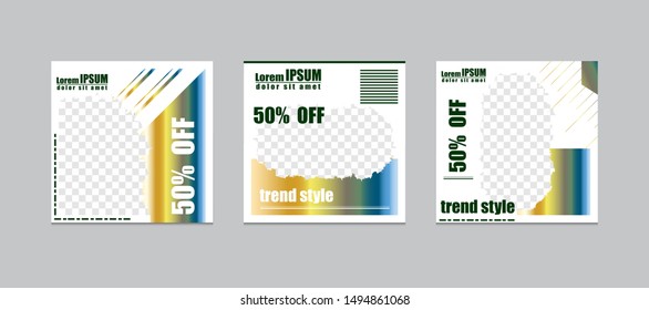 Design editable post templates. for marketing on social media. background, web templates, banners, leaflets, flyer.