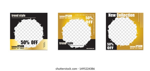 Design editable post templates. for marketing on social media. background, web templates, banners, leaflets, flyer.