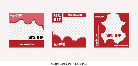 Design editable post templates. for marketing on social media. background, web templates, banners, leaflets, flyer.