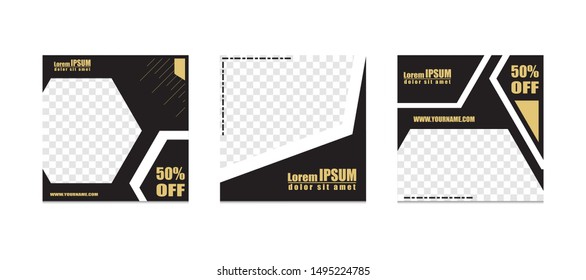 Design editable post templates. for marketing on social media. background, web templates, banners, leaflets, flyer.