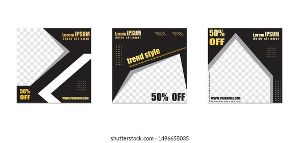 Design editable post templates. for marketing on social media. background, web templates, banners, leaflets, flyer.