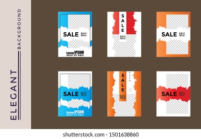 Design editable post templates. for marketing on social media. background, web templates, banners, leaflets, flyer.