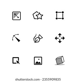Design and editing icon tools. Simple vectors for web, mobile, and application.