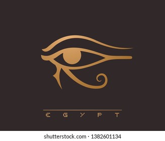 Design of Egypt eye symbol