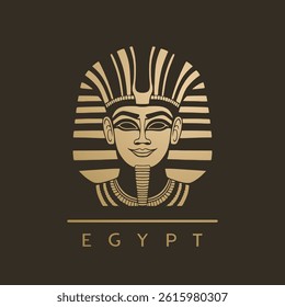 Design of Egypt god head symbol