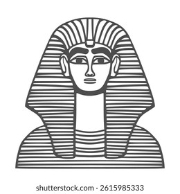 Design of Egypt god head symbol