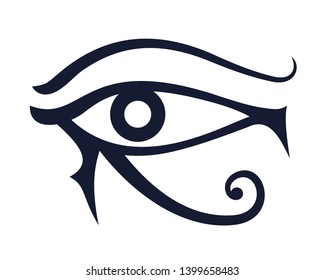 Design of egyptian eye symbol