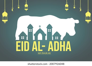 DISEÑAR EL PAISAJE EID AL-ADHA CON LANTERNOS, LONES, ESTRELLAS