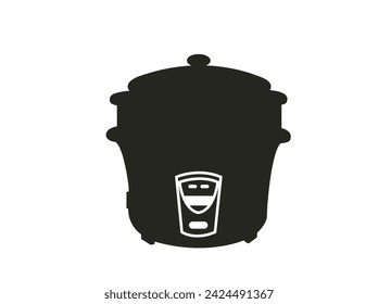 Design of electric rice cookers vector illustration isolated on white background fo eps 10
