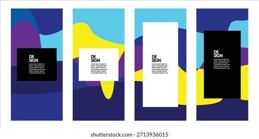design element abstract wavy background