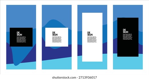 design element abstract wavy background