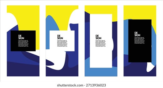 Design-Element abstrakter wellenförmiger Hintergrund