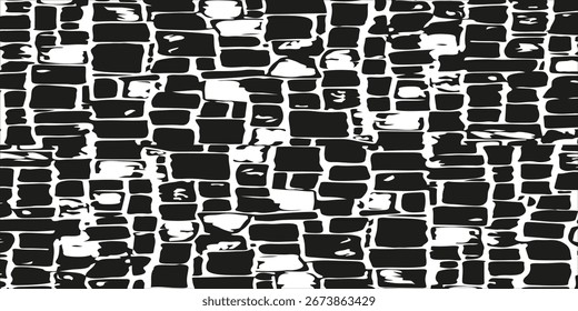 design element. Ancient brick wall texture