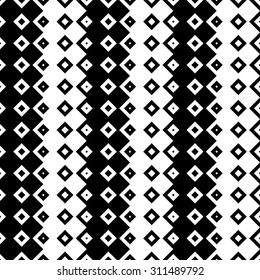 design element. black and white circles seamless pattern