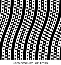 design element. black and white seamless pattern