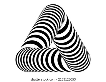 Elemento de diseño.
triángulo rayado blanco y negro
Fondo vectorial a rayas de moda