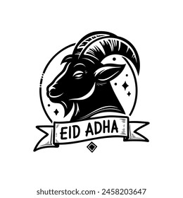 un elemento de diseño para la celebración de Eid al-Adha