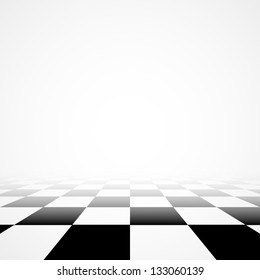 design element.  chess board floor background
