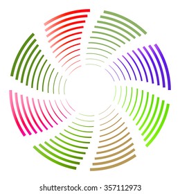 Design Element . Circle icon Vector