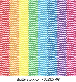 design element. color rhombus seamless pattern