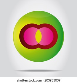 Design element. Creative symbol.