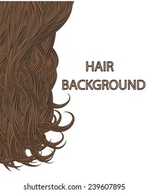 design element curly hair