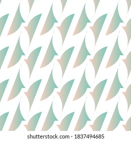 Design element Curved sharp corners on a white background isolated. Creative modern graphics. Vector illustration