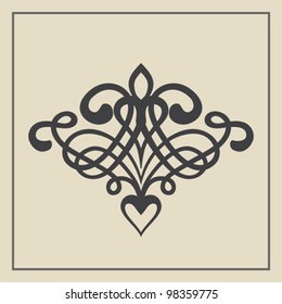 Design element for decorations | Vector illustration.