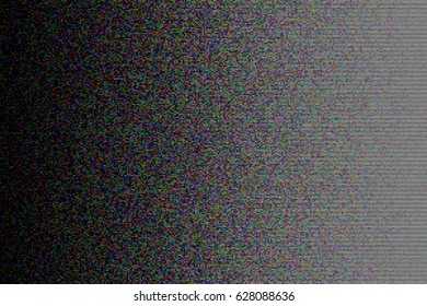 design element.  digital noise. monochrome digital glitch vector pattern 