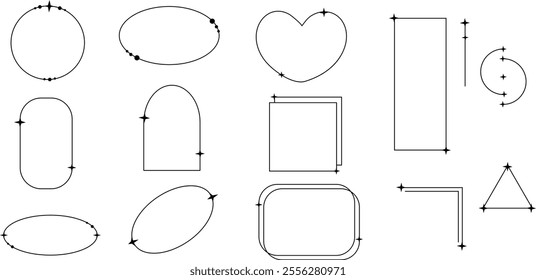 Design element, festive background design element,motion graphics frame design,Hand Drawn set,minimal decor element Pack.  