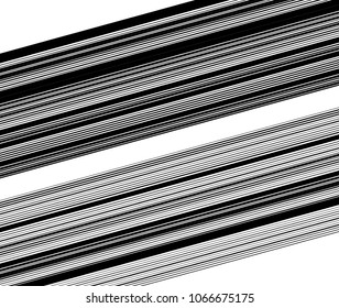 Design element horizontal stripes gray gradient transition different thickness. Parallel lines for background banner can be used for color overlay solution. Vector illustration EPS 10 for easy editing